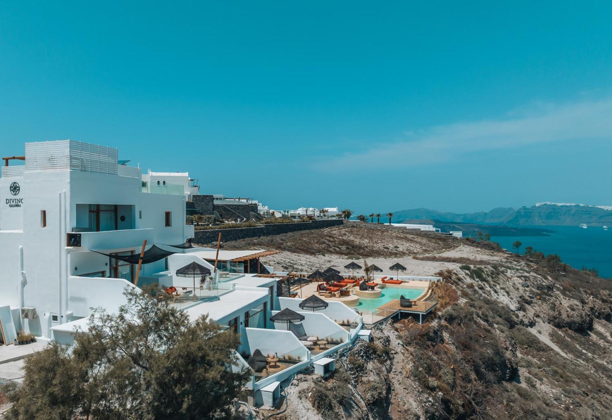 Divino Caldera 호텔 Akrotírion 외부 사진